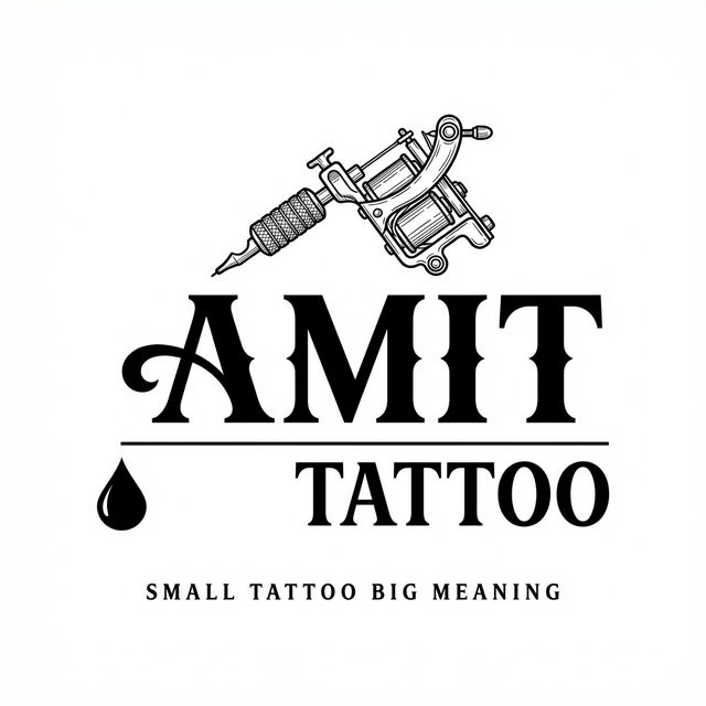 Amit Tattoo Studio Logo